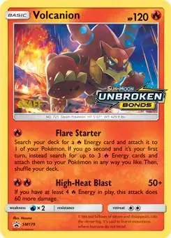 Volcanion - Pokemon SM Promos #SM179