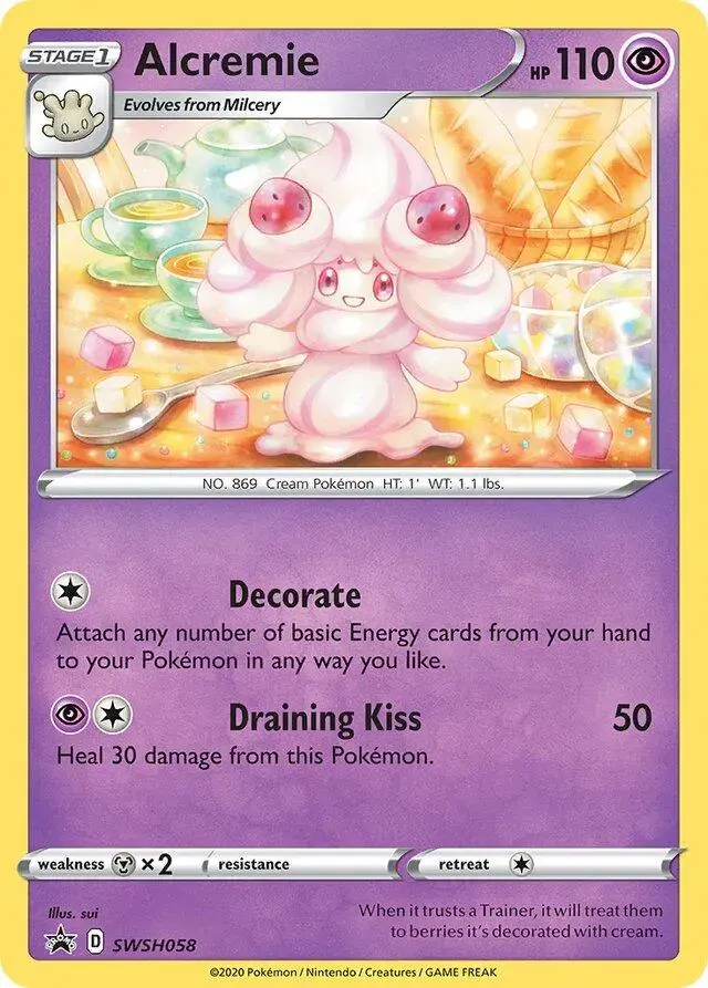 Alcremie - Pokemon Sword & Shield Promos #SWSH058
