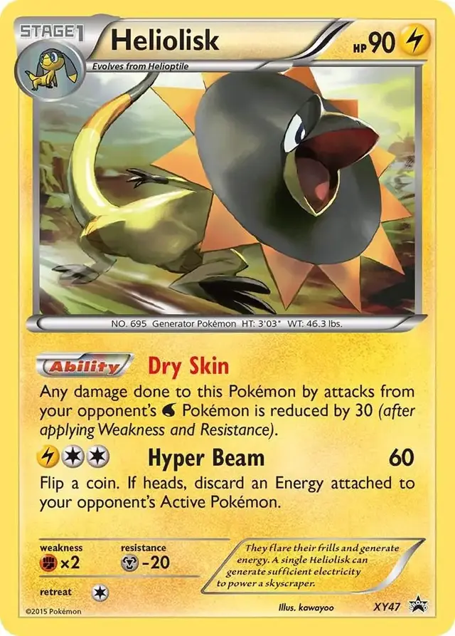 Heliolisk - Pokemon XY Promos #XY47