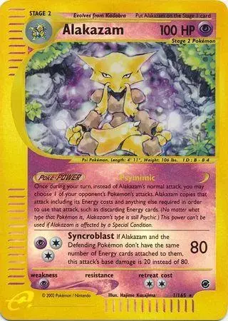 Alakazam [Reverse Holo] - Pokemon Expedition #1