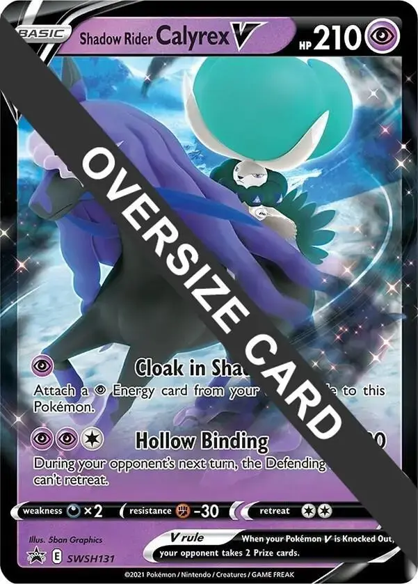 Shadow Rider Calyrex V [Jumbo]
