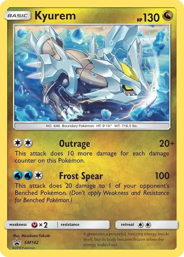 Kyurem - Pokemon SM Promos #SM142