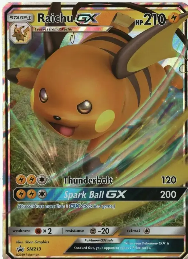 Raichu GX [Jumbo]