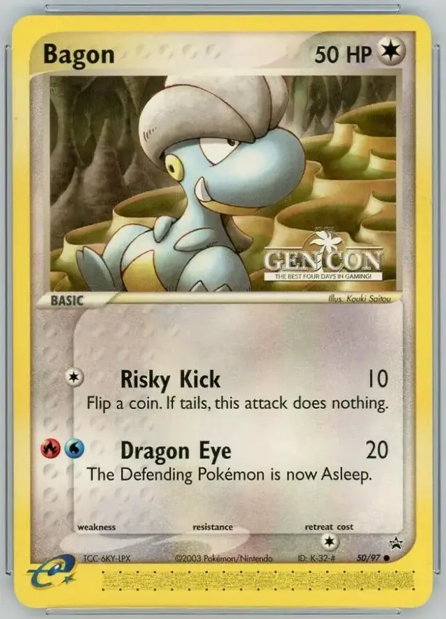 Bagon [Gencon] - Pokemon Nintendo Promos #50