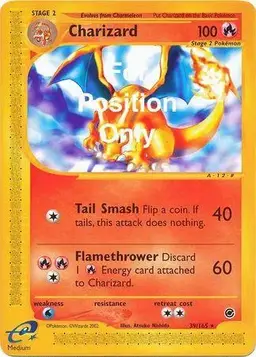 Charizard [For Position Only] - Pokemon Expedition