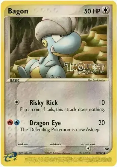 Bagon [Inquest] - Pokemon Nintendo Promos #50