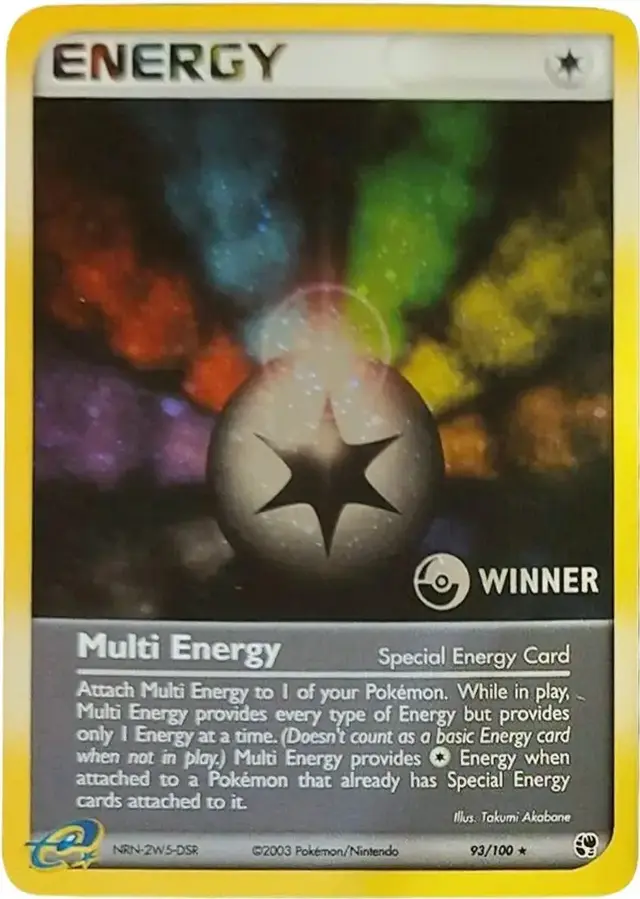 Multi Energy [Winner] - Pokemon Tournament Promos #93