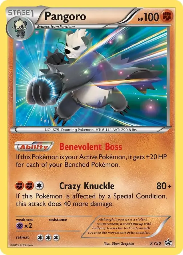 Pangoro - Pokemon XY Promos #XY50