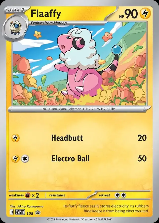 Flaaffy - Pokemon Promo #108