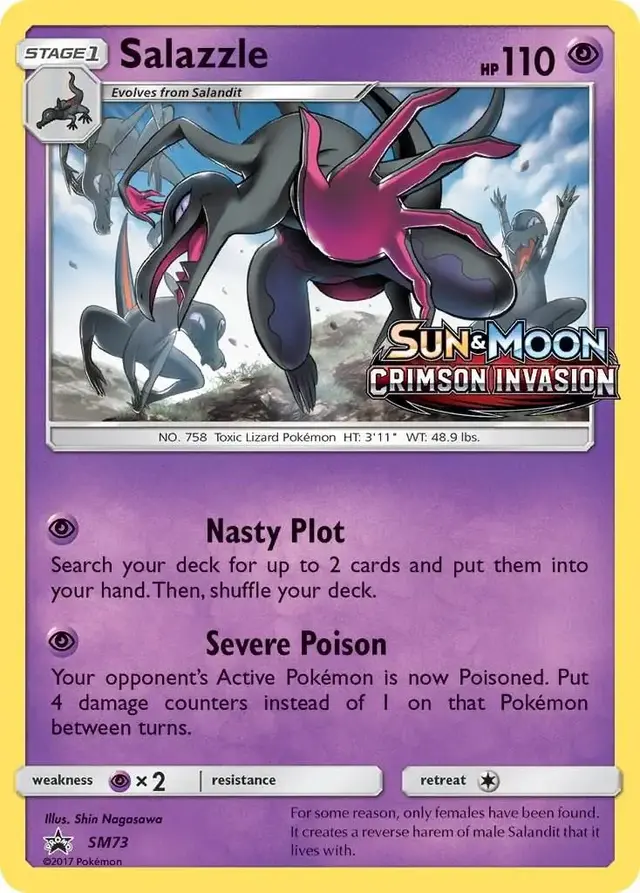 Salazzle - Pokemon SM Promos #SM73