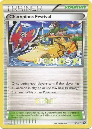 Champions Festival [Staff] - Pokemon Prerelease & Staff Promos #XY27