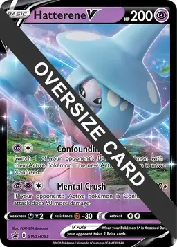 Hatterene V [Jumbo] - Pokemon Jumbo Cards