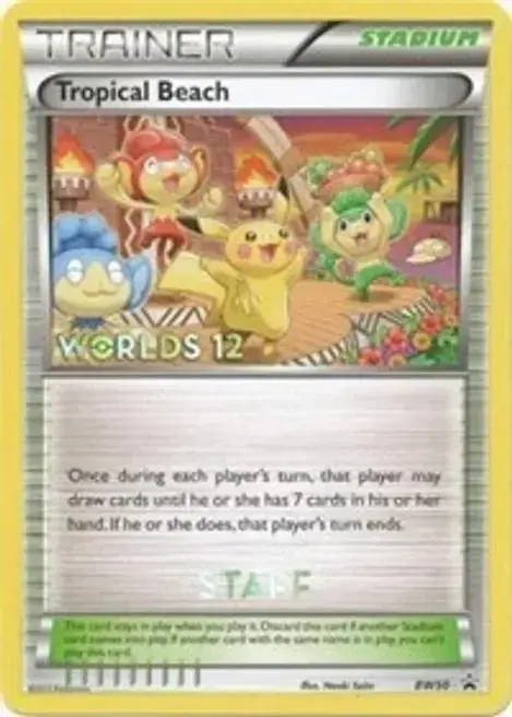 Tropical Beach [Staff] - Pokemon Prerelease & Staff Promos #BW50