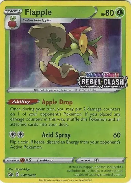 Flapple - Pokemon Sword & Shield Promos #SWSH022