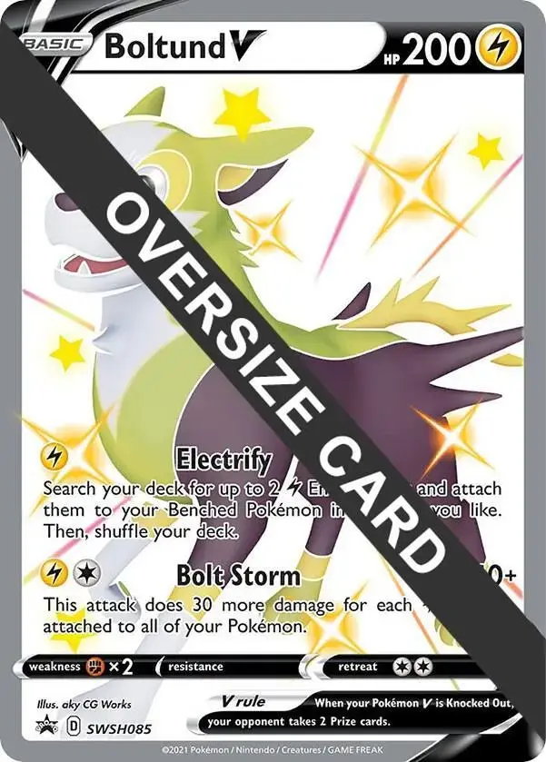 Boltund V [Jumbo] - Pokemon Jumbo Cards #SWSH085