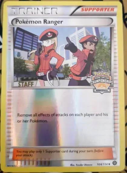 Pokemon Ranger [Staff] - Pokemon Prerelease & Staff Promos #104