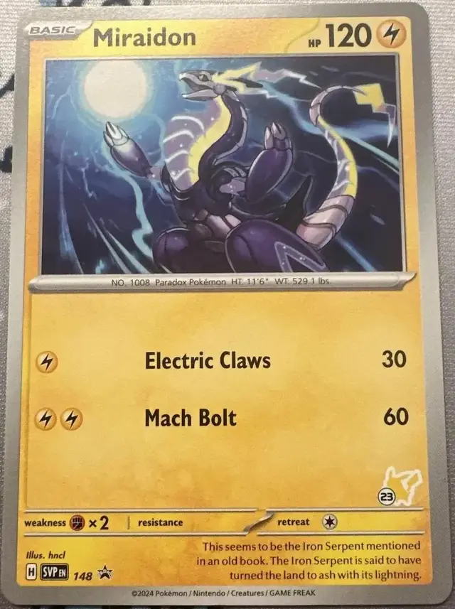 Miraidon - Pokemon Scarlet & Violet Promos #148
