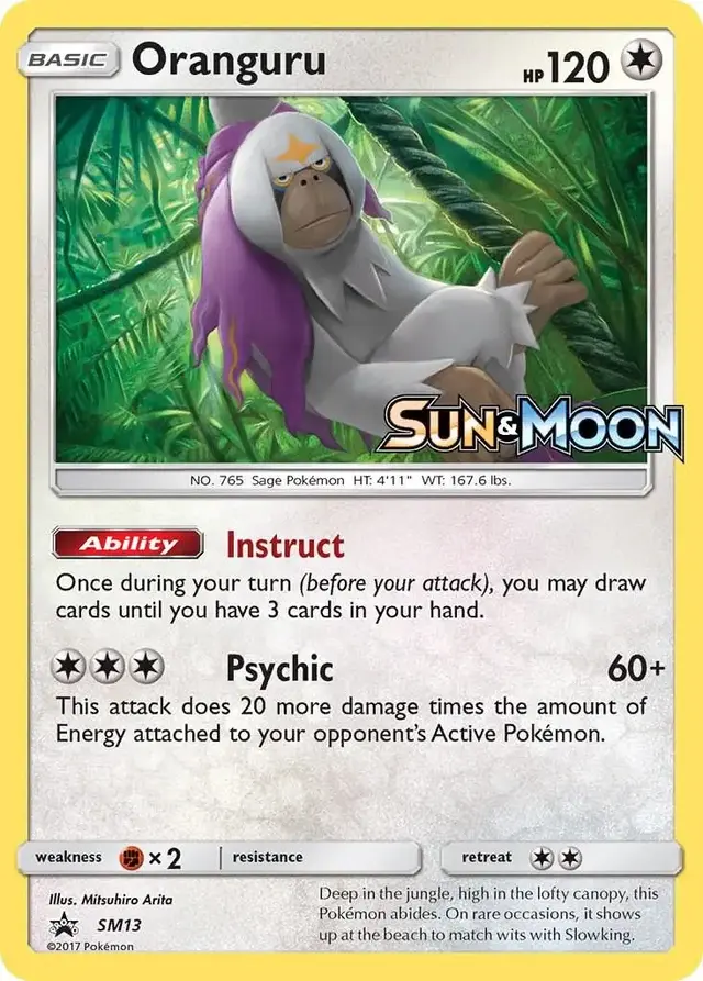 Oranguru - Pokemon SM Promos #SM13