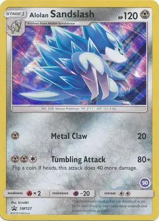 Alolan Sandslash [Holo] - Pokemon SM Promos #SM127