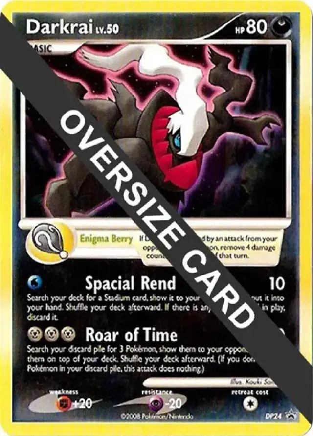 Darkrai [Jumbo] - Pokemon Jumbo Cards #DP24