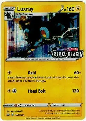 Luxray - Pokemon Sword & Shield Promos #SWSH023