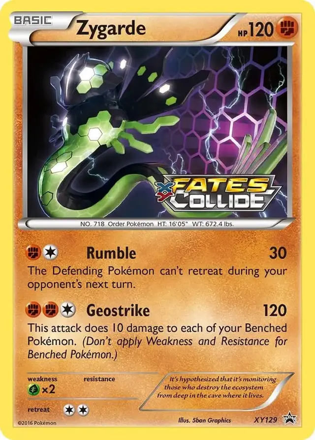 Zygarde - Pokemon XY Promos #XY129