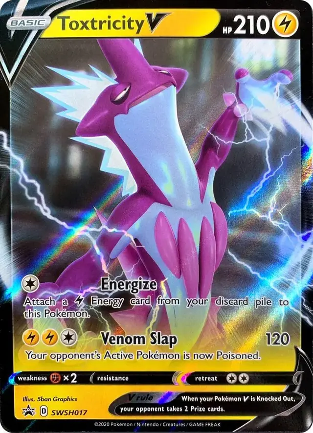 Toxtricity V [Jumbo] - Pokemon Jumbo Cards #swsh017