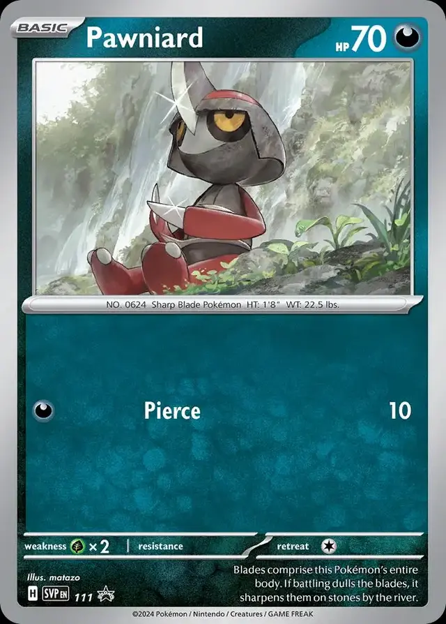 Pawniard - Pokemon Promo #111