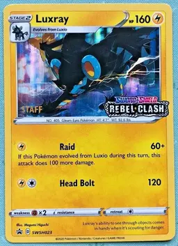Luxray [Staff] - Pokemon Prerelease & Staff Promos