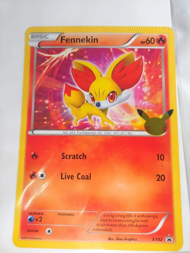 Fennekin [Jumbo] - Pokemon Jumbo Cards #XY02