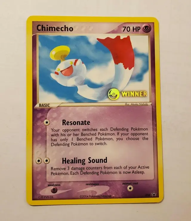 Chimecho - Pokemon Nintendo Promos #024