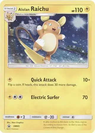 Alolan Raichu [Jumbo] - Pokemon Jumbo Cards #SM65