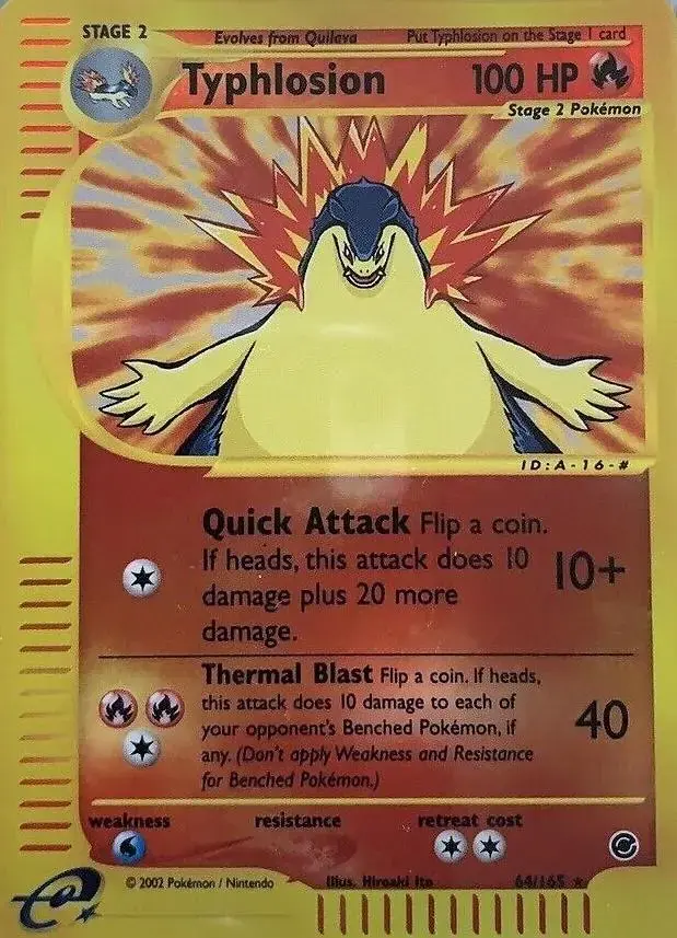 Typhlosion [Reverse Holo] - Pokemon Expedition #64