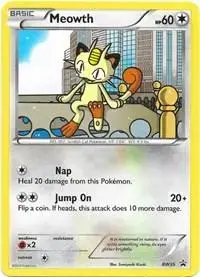 Meowth - Pokemon Black and White Promos #BW35