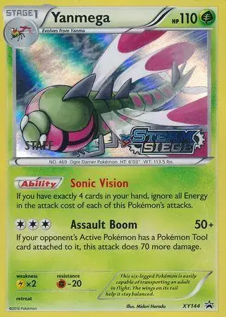 Yanmega [Prerelease Staff] - Pokemon Prerelease & Staff Promos #XY144