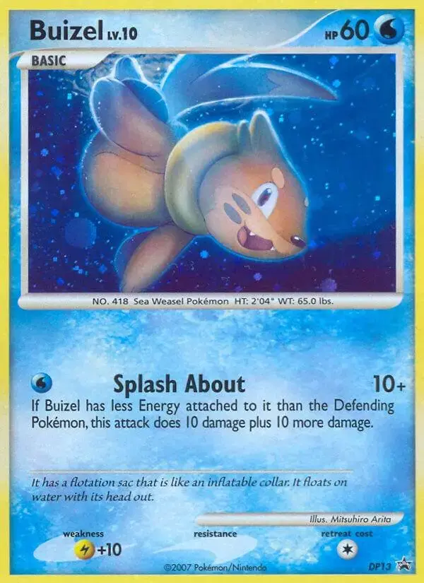 Buizel - Pokemon Diamond and Pearl Promos #DP13