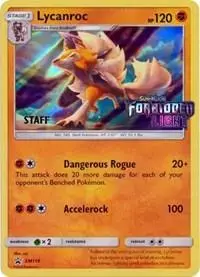 Lycanroc [Prerelease Staff] - Pokemon Prerelease & Staff Promos #SM118