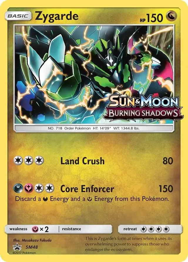 Zygarde - Pokemon SM Promos #SM48