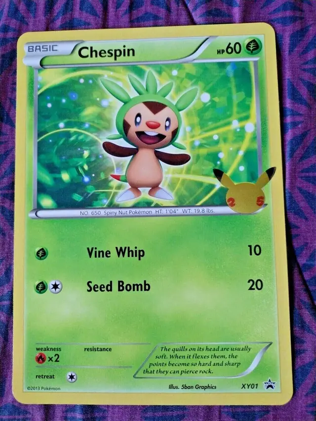 Chespin [Jumbo] - Pokemon Jumbo Cards #XY01