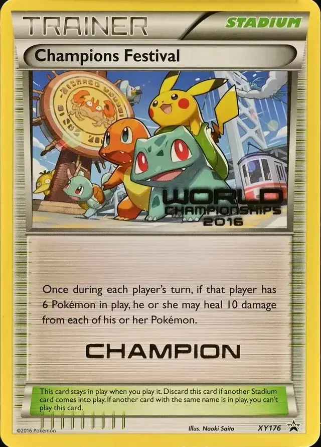 Champions Festival [Champion] - Pokemon Tournament Promos #XY176