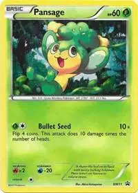 Pansage - Pokemon Black and White Promos #BW11
