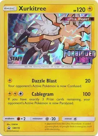 Xurkitree [Prerelease Staff] - Pokemon Prerelease & Staff Promos #SM116