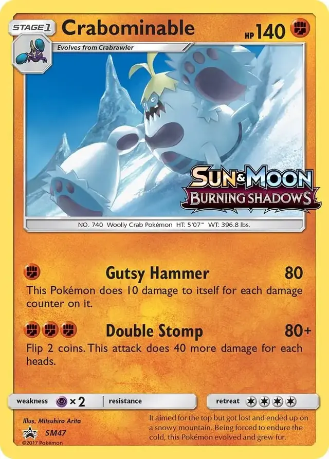Crabominable - Pokemon SM Promos #SM47