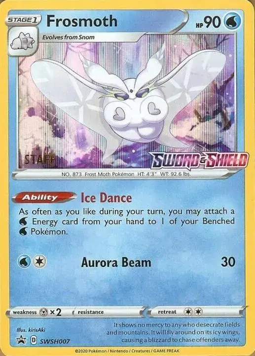 Frosmoth [Prerelease Staff] - Pokemon Prerelease & Staff Promos #SWSH007