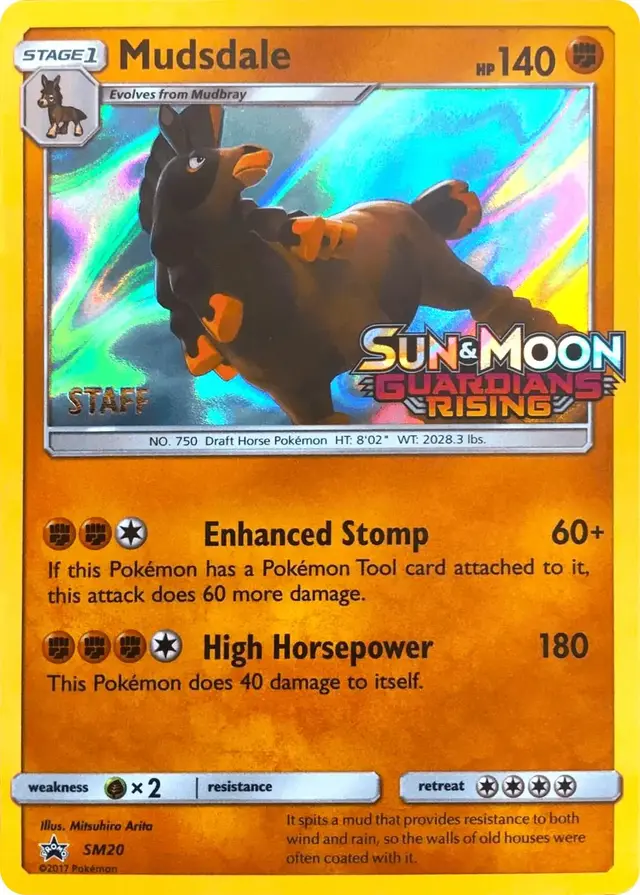 Mudsdale - Pokemon SM Promos #SM20