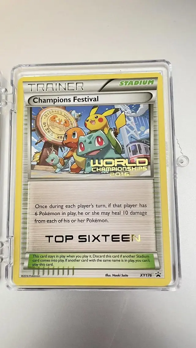 Champions Festival [Top Sixteen] - Pokemon Tournament Promos #XY176