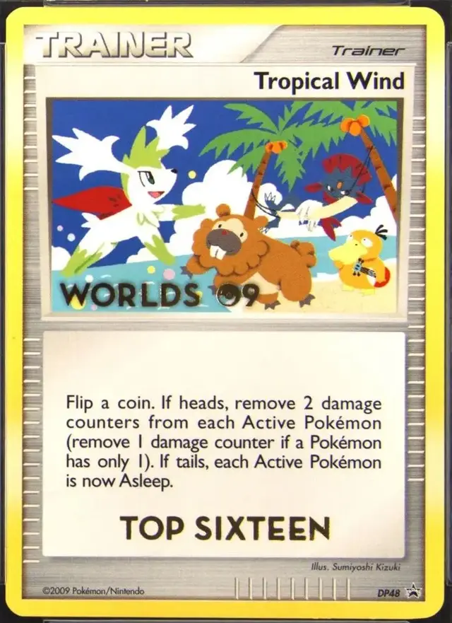 Tropical Wind [Top Sixteen] - Pokemon Tournament Promos #DP48