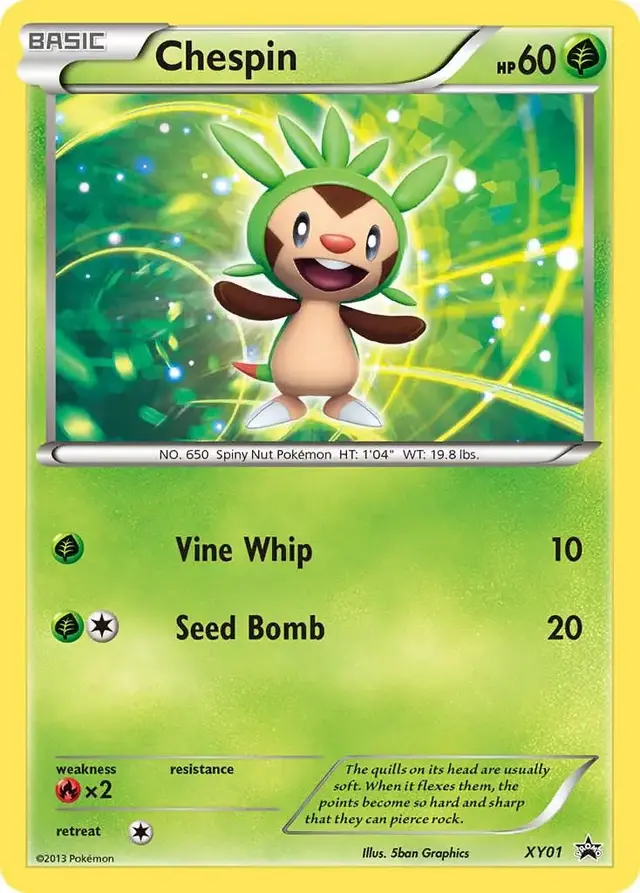 Chespin - Pokemon XY Promos #XY01