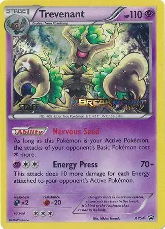 Trevenant [Prerelease Staff] - Pokemon Prerelease & Staff Promos #XY94