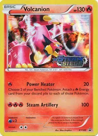 Volcanion - Pokemon XY Promos #XY145
